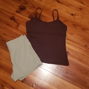 Dance top and Shorts